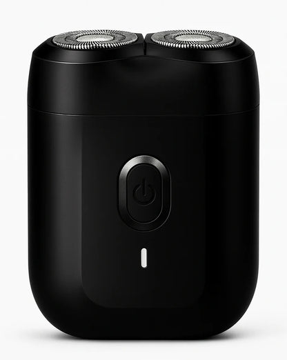 MiniShave — Rasoir de poche étanche, double tête flottante, USB-C 🔥