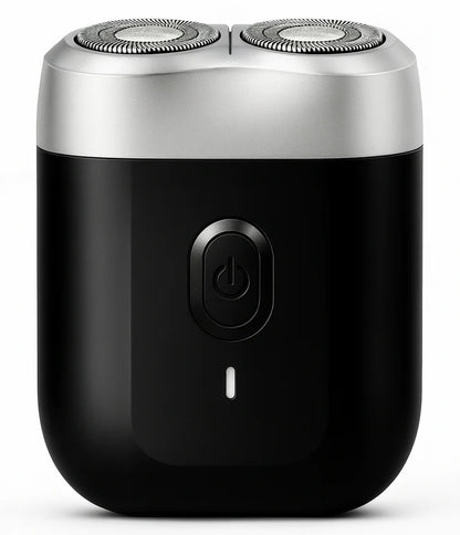 MiniShave — Rasoir de poche étanche, double tête flottante, USB-C 🔥