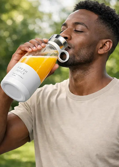 MiniMix — Mixeur portable USB 420 ml, 4 lames inox 🥤