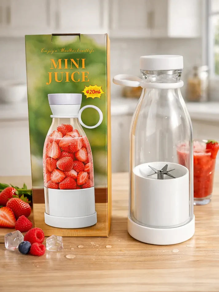 MiniMix — Mixeur portable USB 420 ml, 4 lames inox 🥤